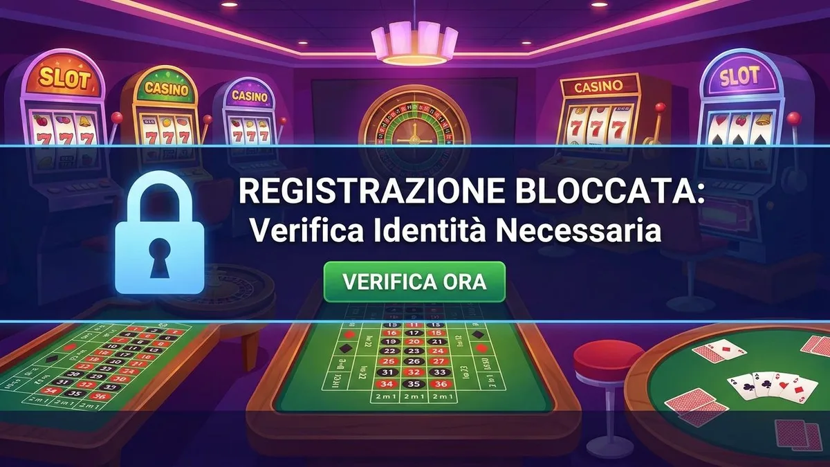 Registrazione con bonus